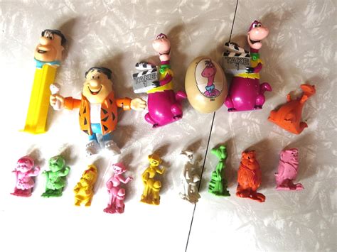 Vintage Diener Rubber Erasers Flintstones Vintage Diener Erasers