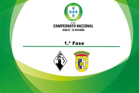 1ª Fase Do Campeonato Nacional 2 ª Divisão De Sub 17 Com Calendário