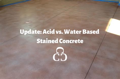 Acid Stained Concrete Floor Problems Flooring Ideas