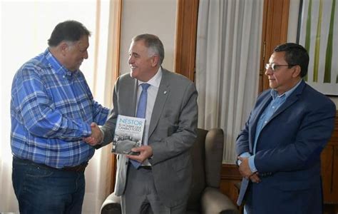 Visitó La Provincia Jorge Topo Devoto Autor Del Libro Néstor El