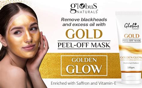 Buy Globus Naturals Gold Peel Off Mask Enriched With Vitamin E For