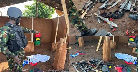 Delta Troops Raid Ipob Esn Hideout Arrest One Recover Weapons