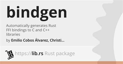 Bindgen System Library Interface For Rust Lib Rs