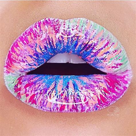 If You Not Already Go Follow The Amazingly Talented Saramua Lip Art Lip Art Makeup Makeup Art