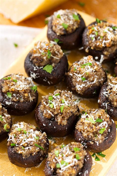 15 Recipes For Great Garlic Stuffed Mushrooms Easy Recipes To Make At