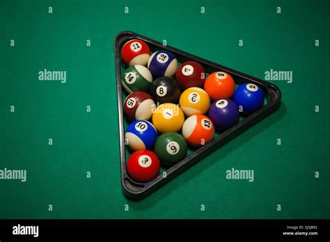 Snooker Triangle Hi Res Stock Photography And Images Alamy