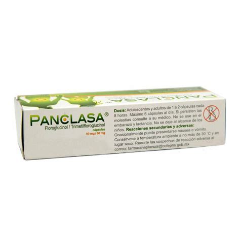 Panclasa 80 Mg 80 Mg Caja Con 20 Cápsulas