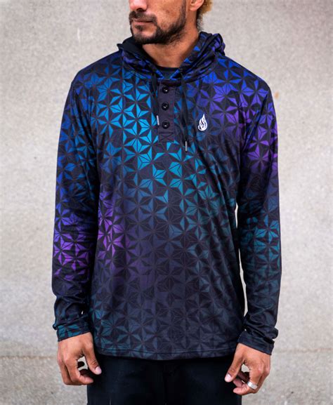 Cascade Lightweight Stretch Pullover Hoodie By Threyda Threyda Art And Apparel