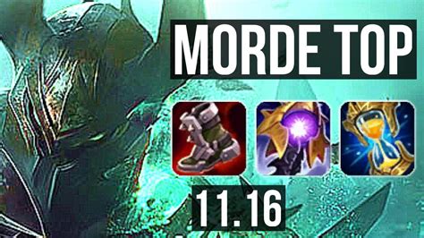 Mordekaiser Vs Gangplank Top 6 Solo Kills Rank 9 Morde Tr