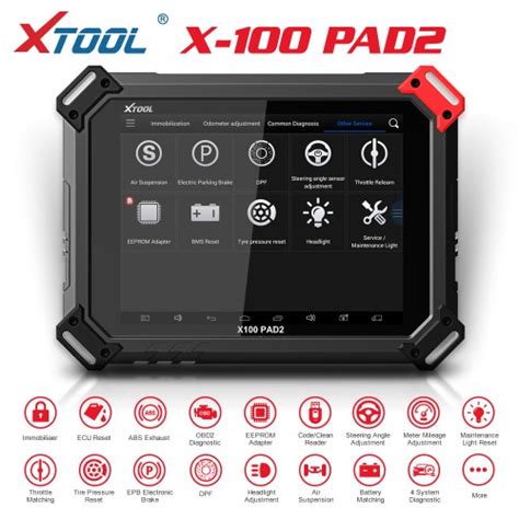 XTOOL X100 PAD2 Automotive Diagnostic Tool With Special Functions And