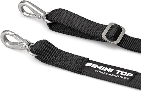 Amazon Two Hooks Adjustable Bimini Boat Top Straps Marine