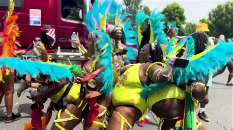 2023 Toronto Carnival Recap Sunlime Mas Band Youtube