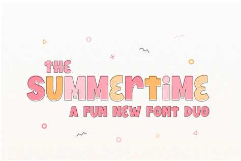 The Summertime Font By Salt And Pepper Fonts · Creative Fabrica