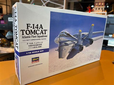 1 72 Scale F 14A TOMCAT Atlantic Fleet Squadron U S 00544 By Hasegawa