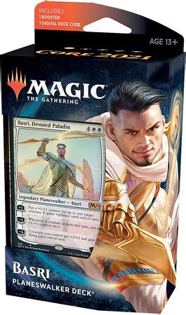 Magic 2021 (M21) Basri Planeswalker Deck (MTG) | TrollAndToad