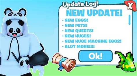 NOWY UPDATE W PET SIMULATOR X NOWE QUESTY SCROLLS PETY HUGE MASTERY W