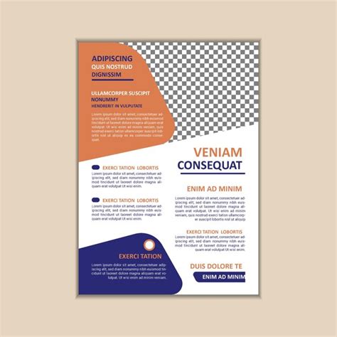 Design De Folheto Empresarial Corporativo Vetor Premium