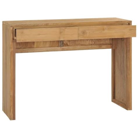 Mad Table Console X X Cm Bois De Teck Massif Got