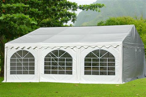 20 x 20 White PVC Party Tent Canopy