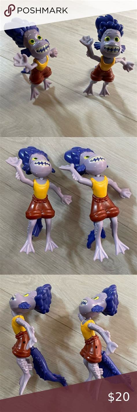 Disney Pixar Luca Alberto Scorfano Sea Monster Mcdonalds Action Figure