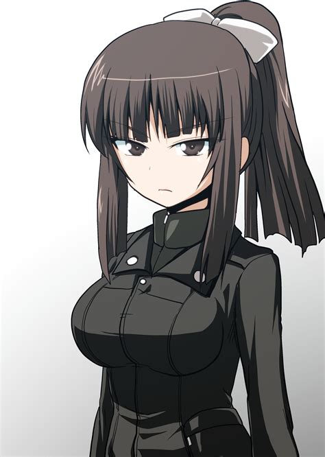 Nishizumi Shiho Girls Und Panzer Drawn By Kamishima Kanon Danbooru