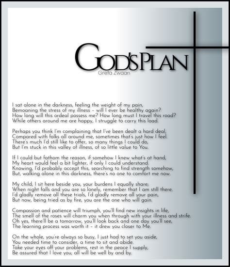 God's Plan-Greta Zwaan | Poetry For All Seasons and Emotions