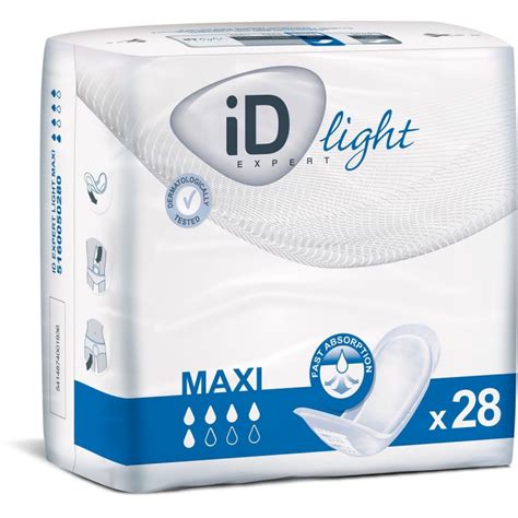 Ontex Id Expert Light Maxi Protection Incontinence L Senea