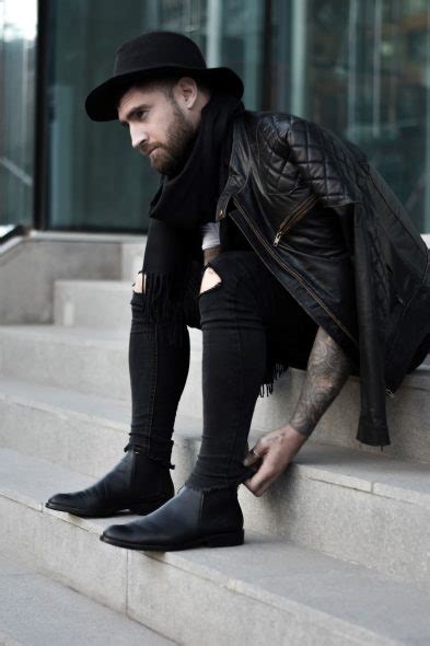 C Mo Combinar Botas Negras Para Hombre Blog Moda Hombre