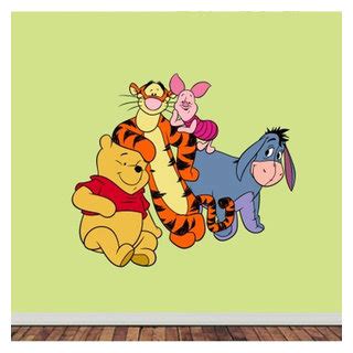 Adesivi Murali WINNIE THE POOH Modern Milan By Stickers Murali