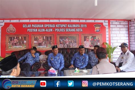 MONITORING POSKO PELAYANAN ARUS MUDIK 2019 Portal Pemerintah Kota Serang