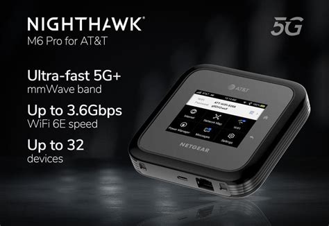 Nighthawk M6 5g Wifi 6 Mobile Router Mr6500 Netgear