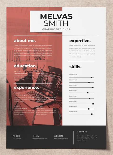 Resume Template InDesign INDD Indesign Resume Template, Cv Design ...