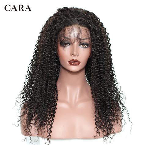 Kinky Curly Lace Front Wig Pre Plucked 13x4 250 Density Lace Front