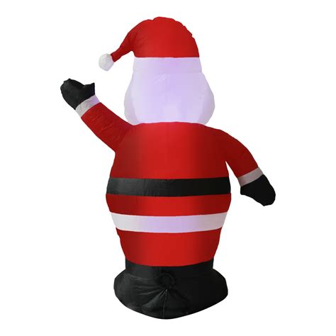 INFLABLE NAVIDEÑO ILUMINADO 1 M X 79 X 31 CM SANTA CLAUS The Home