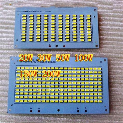 1 5MM Aluminium 100W Flood Light MCPCB With High Lumen Single Min