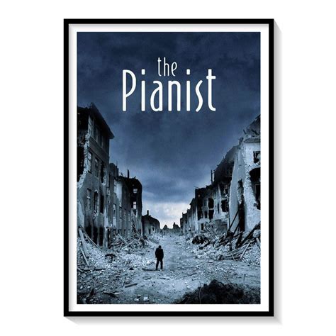 The Pianist (2002) Movie Poster: Buy Hollywood & Famous Movie Posters – Dessine Art