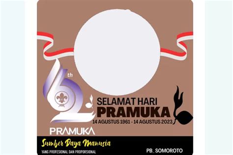 Naskah Doa Upacara Hari Pramuka 14 Agustus 2023 Lengkap Twibbon Dan