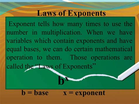 Laws Of Exponents For Final Copyppt