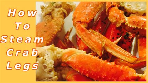 How To Steam Crab Legs Lavonne’s Kitchen Youtube