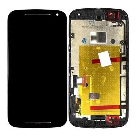 Display Frontal Tela Touch Para Moto G2 Xt1069 Xt1078 C Aro