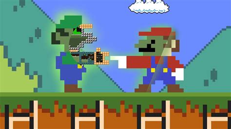 Mario Vs Zombie Luigi Maze Youtube