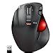 ELECOM EX G Left Handed Trackball Mouse 2 4 GHz USB Wireless