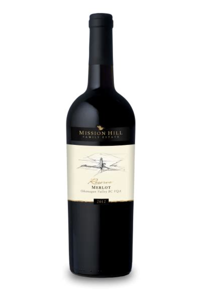 Mission Hill Reserve Merlot Price Ratings And Reviews Order Online