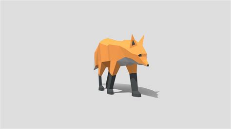 Fox 3d Model By Frasho95 [52c4cff] Sketchfab