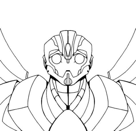 Dibujos De Bumblebee De Dibujos Animados Para Colorear Para Colorear