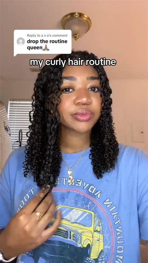 Curly Hair Routine Ideas In 2024 Curly Hair Tips Curly Hair Styles