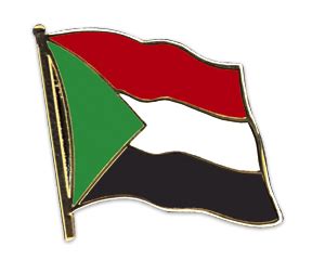 Flaggen Pin Sudan Fahne Flaggen Pin Sudan Flagge Im Fahnenshop Bestellen