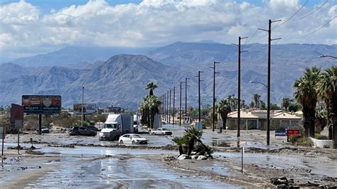 Palm Springs Cut Off As Desert Californian City Deluged By Tropical Storm Hilary Us News Sky