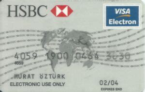 Bank Card Hsbc Hsbc Bank T Rkiye Turkey Col Tr Ve