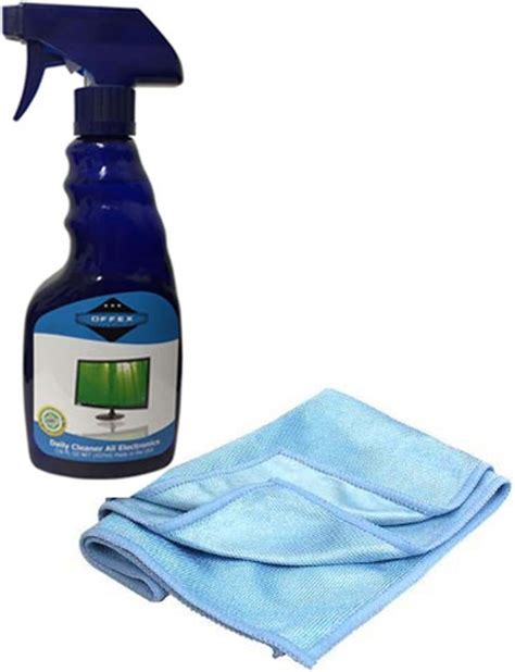 Offex Screen Cleaner Kit Includes 16 Oz Spray Bottle With Microfiber Cloth Health